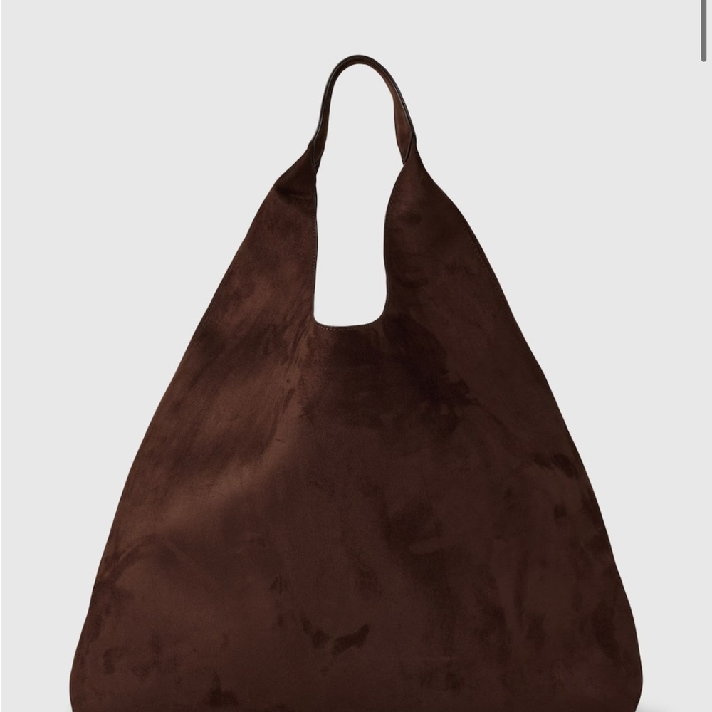 Gap suede vegan tote NWT